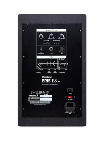Eris E8 XT 2-Way Active Studio Speaker System 770679 Black