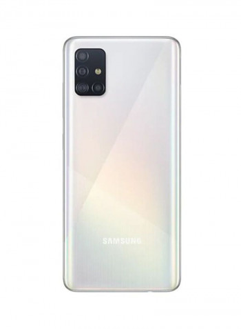 Samsung Galaxy A51 Dual SIM Prism Crush White 6GB RAM 128GB 4G LTE-UAE Version