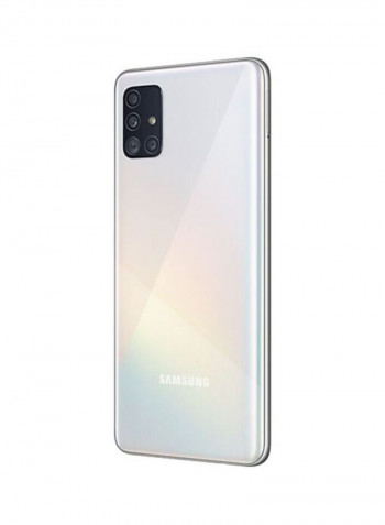 Samsung Galaxy A51 Dual SIM Prism Crush White 6GB RAM 128GB 4G LTE-UAE Version
