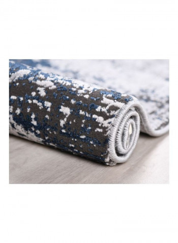 Picasso Collection Contemporary Area Rug Grey/Blue/Black 230x150centimeter