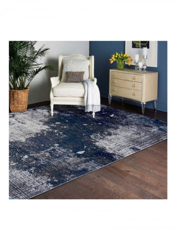 Picasso Collection Contemporary Area Rug Grey/Blue/Black 230x150centimeter