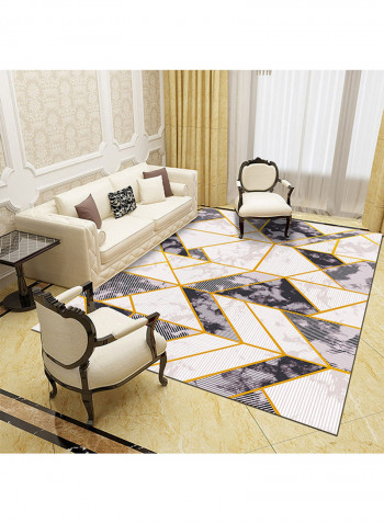 Simple Geometry Pattern Carpet Multicolour 160x230centimeter