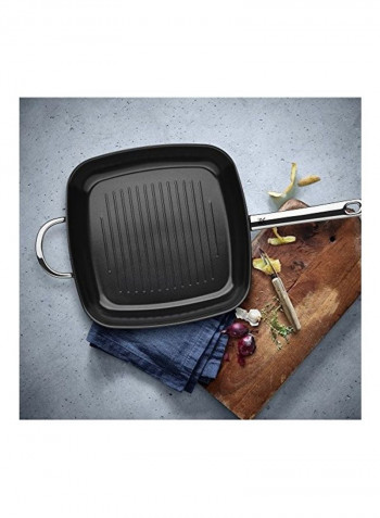 Durado Grill Pan Silver/Black 28cm