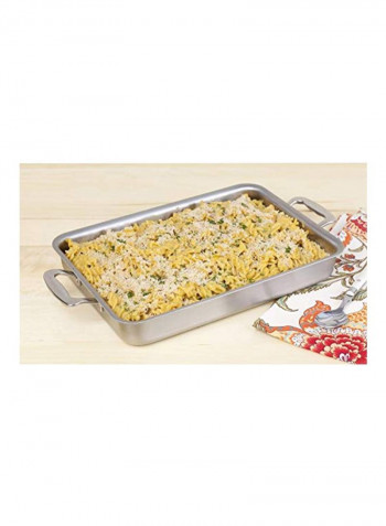 Stainless Steel Baking Pan Silver 9x13inch
