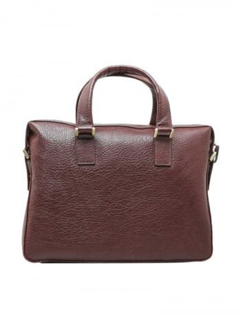 Leather Crossbody Bag Brown
