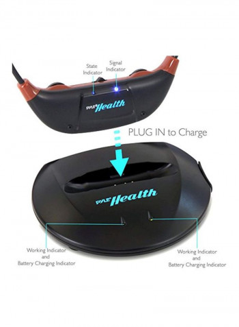 In-Ear Wireless Digital Hearing Amplifier Headset PHPHA76 Black