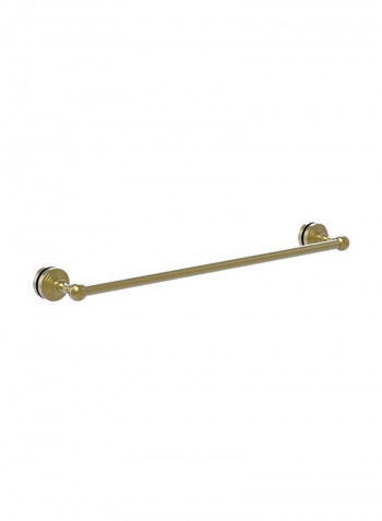 Que New Collection Shower Door Towel Bar Unlacquered Brass 18inch
