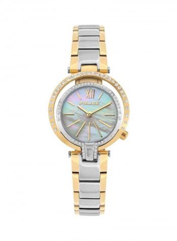 Women's Aranui Stainless Steel Analog Watch P 15697LSTG-D28M