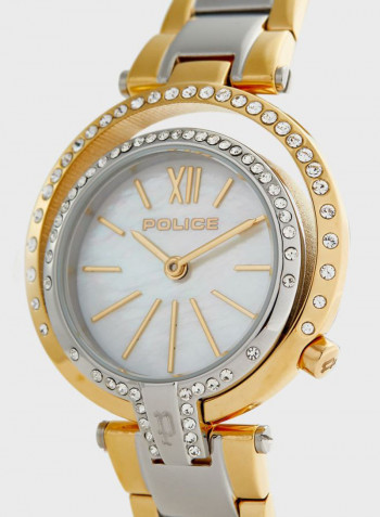Women's Aranui Stainless Steel Analog Watch P 15697LSTG-D28M