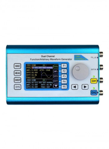 Arbitrary Waveform Dual Channel Signal Generator Blue