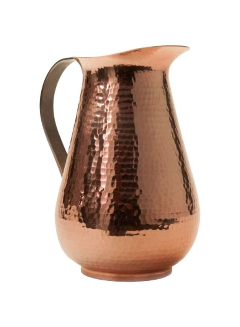 Copper Water Pitcher Brown