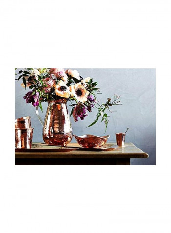 Copper Water Pitcher Brown