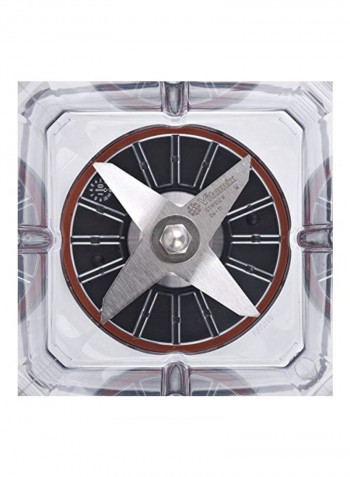 Replacement Mixer Container Clear/Black 10.1x10x10inch