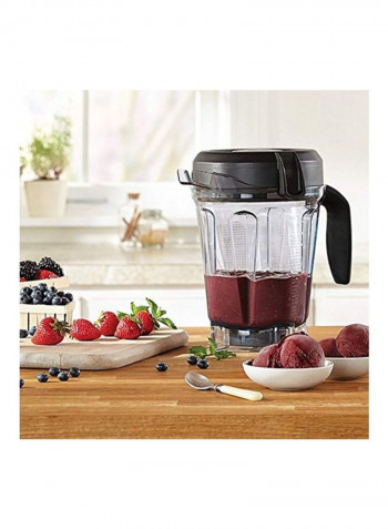 Replacement Mixer Container Clear/Black 10.1x10x10inch