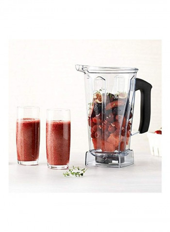 Replacement Mixer Container Clear/Black 10.1x10x10inch