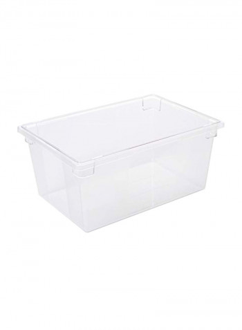 Food Storage Container Clear 26x18x12inch