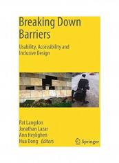Breaking Down Barriers غلاف صلب الإنجليزية by Pat Langdon
