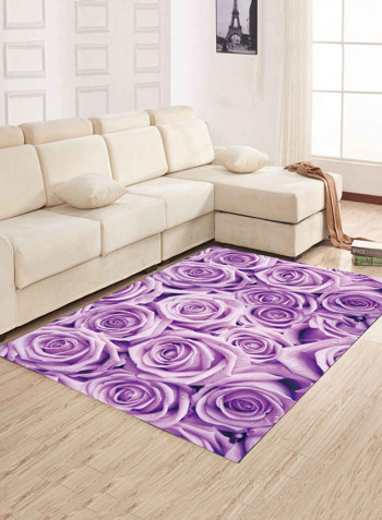 Floral Pattern Anti-Skid Carpet Multicolour 160x230centimeter