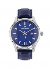 Men's Leather Analog Wrist-Watch Dvw19041