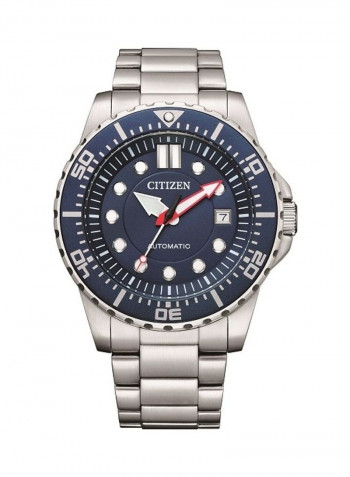 Men's Mechanical Stainless Steel Analog Watch NJ0121-89L