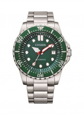 Men's Mechanical Stainless Steel Analog Watch NJ0129-87X