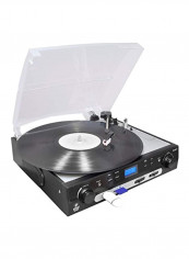 Vintage Record Player PLTTB9U Black