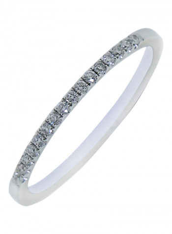 0.10 Diamond Half Eternity Ring