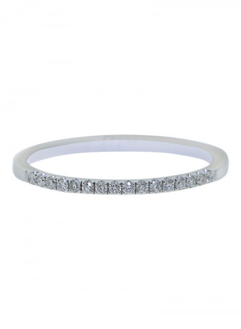 0.10 Diamond Half Eternity Ring