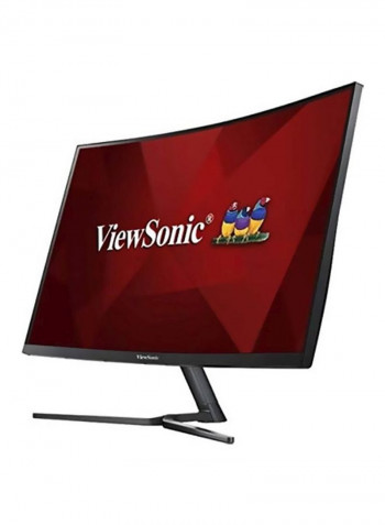VX2758-PC-MH 27-Inch Full HD LED Curved Gaming Monitor With AMD FreeSync, EyeCare, 144Hz, 1ms, HDMI and VGA inputs 43.7x61.1x36centimeter Black
