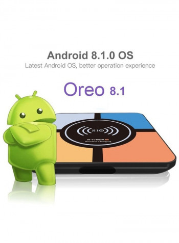 S10 Plus 4K UHD Smart Android 9.0 TV Box S10 Plus Black/Blue/Orange
