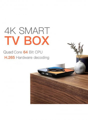 S10 Plus 4K UHD Smart Android 9.0 TV Box S10 Plus Black/Blue/Orange