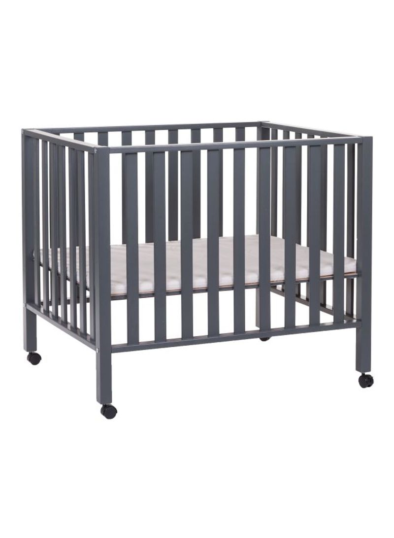Playpen 94 With Swivel Wheels - Anthracite