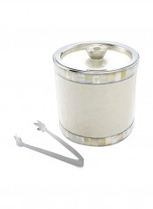Classic Jumbo Double Walled Ice Bucket With Tongs White 8inch reviews Classic Jumbo Double Walled Ice Bucket With Tongs White 8inch
