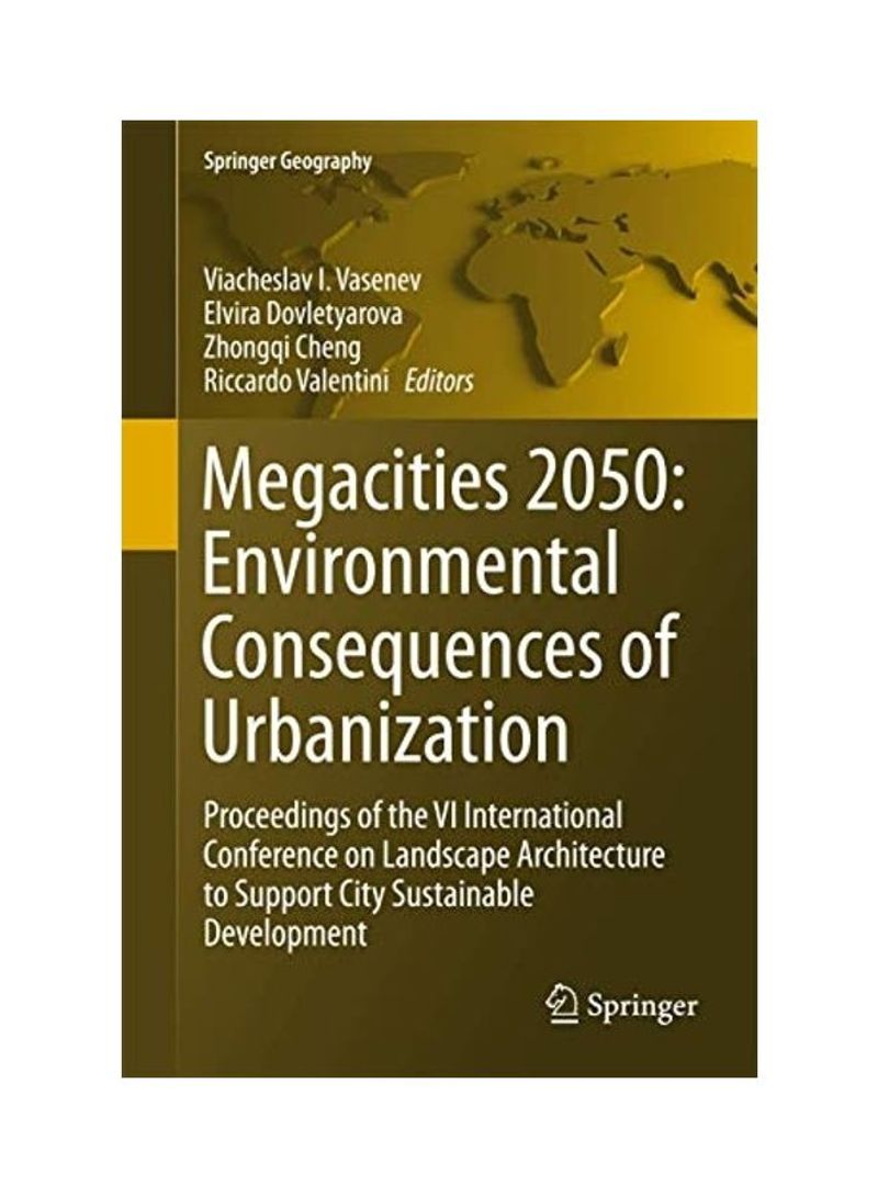 Environmental Consequences Of Urbanization Hardcover English by Viacheslav I. Vasenev