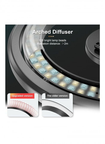 360° Rotatable Mini Ring Light Multicolour