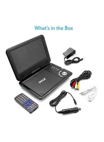 Portable DVD And CD Player PDV905BK Black