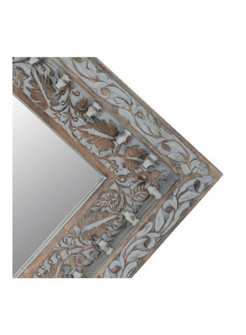 Grahamstown Mirror Wooden Frame Grey