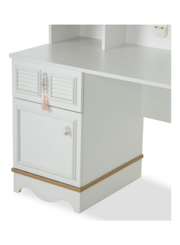 New Laura Study Desk White