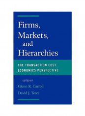 Firms, Markets and Hierarchies: The Transaction Cost Economics Perspective Hardcover