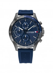Men's Silicone Quartz Chronograph Wrist Watch With Calendar Display 1791721
