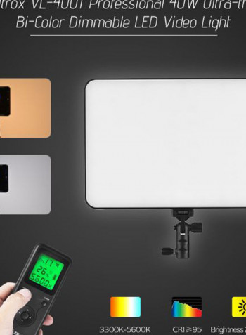 Dimmable LED Photography Light Fill Light Black/White