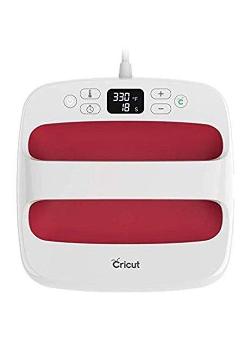 Cricut Heat Press Machine White/Red