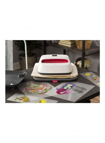 Cricut Heat Press Machine White/Red