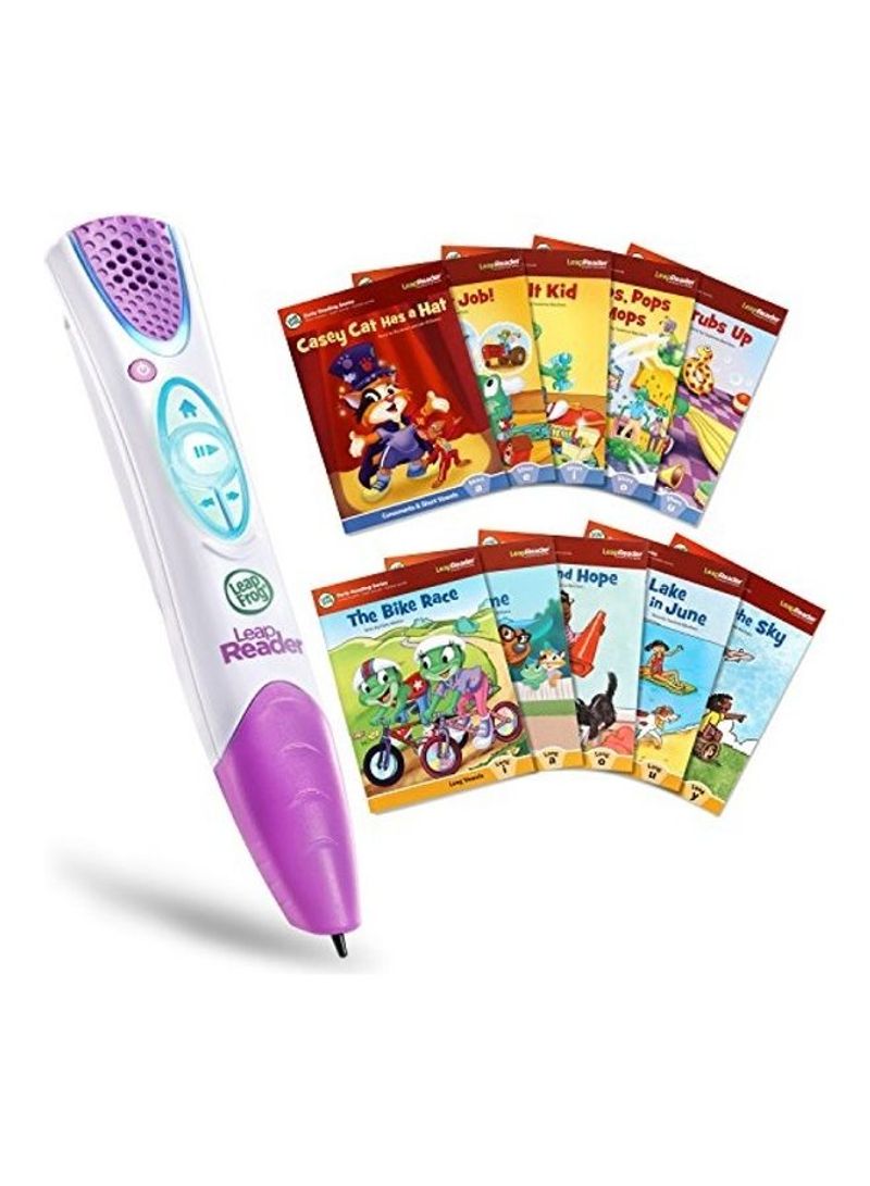 Leap Reader System Learn To Read 10 Book Mega Pack 2.59 x 16.69 x 11.3inch