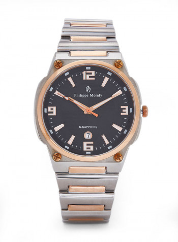 Water Resistant Stainless Steel Analog Wrist Watch