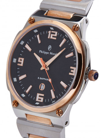 Water Resistant Stainless Steel Analog Wrist Watch