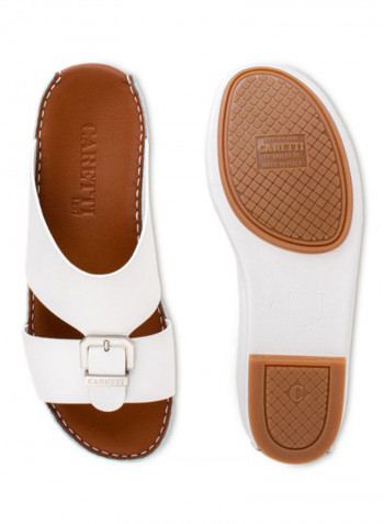 Legend Arabic Sandals White