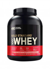 Gold Standard 100 Percent Whey Protein - Strawberry And Cream - 2.26 Kilogram