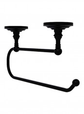Prestige Que Paper Towel Holder Matte Black 15x2.5x7inch