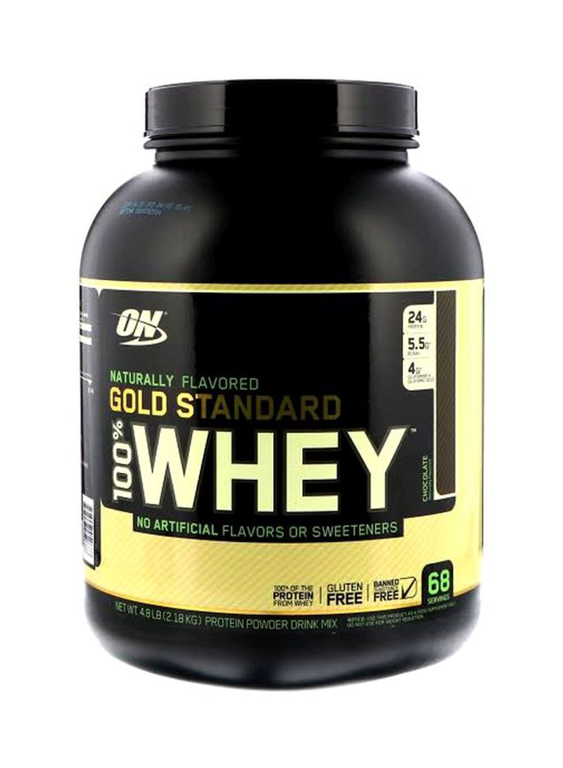 Gold Standard 100 Percent Whey Protein - Chocolate - 2.18 Kilogram